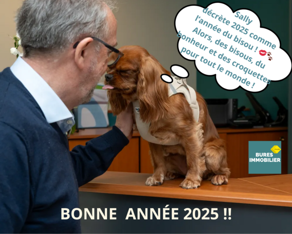 Sally reporter vous souhaite une belle année 2025 ! 🎉🐾